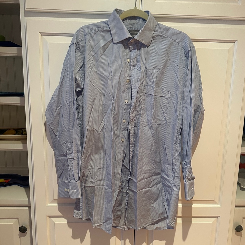 Men's Blue Dress Shirt